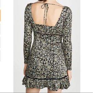 FREE PEOPLE Floral Boheme Mini Dress